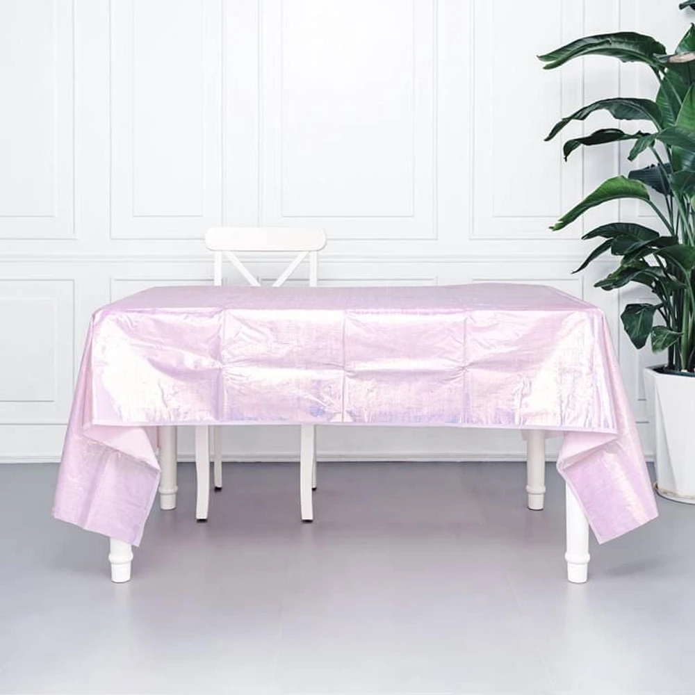 Nappe irisée 2 plis Nappe rose