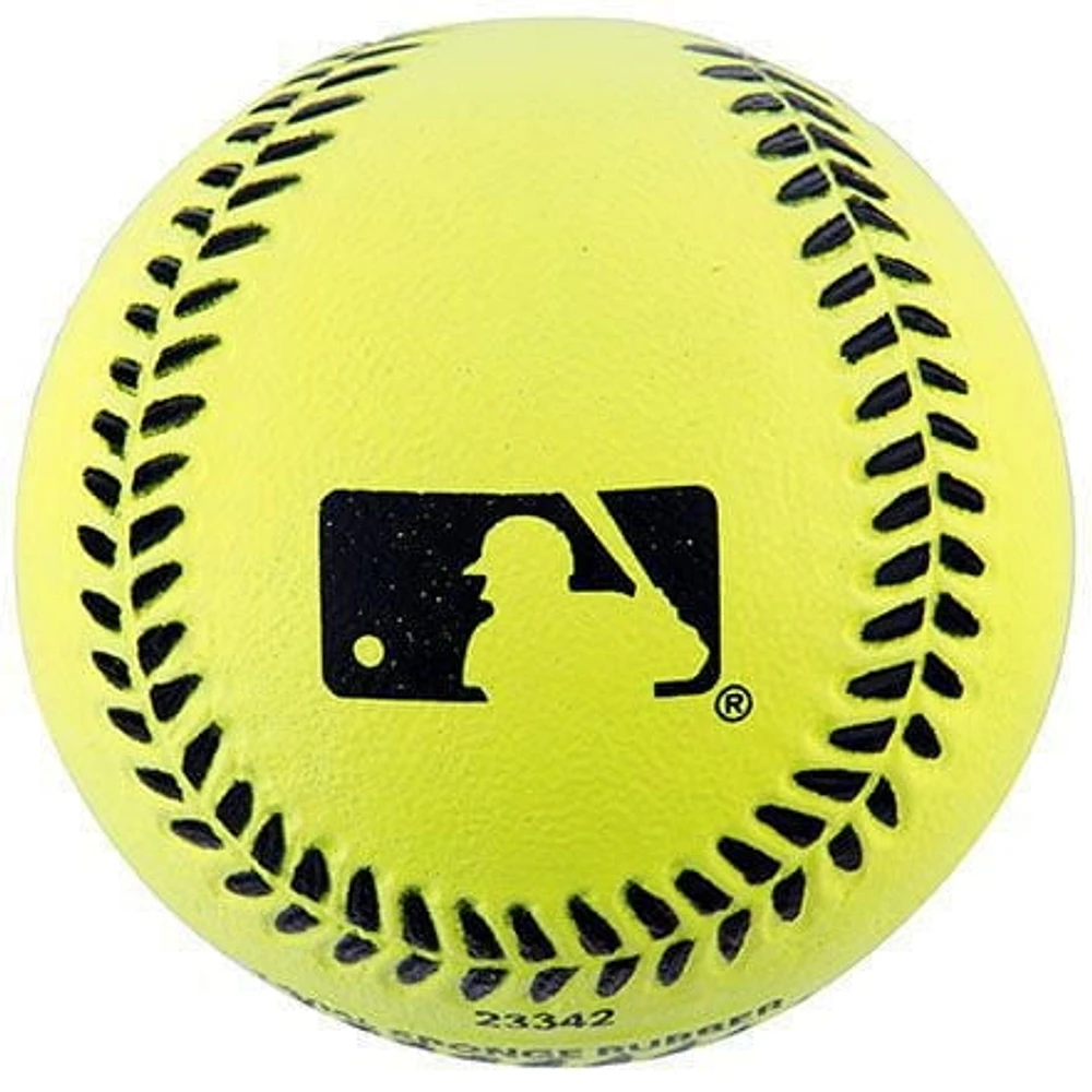Balle de teeball en caoutchouc Néon de la MLB Teeball en caoutchouc