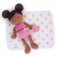 LullaBaby Poupée de bain (teint foncé) LullaBaby Poupée de bain résistante à l’eau