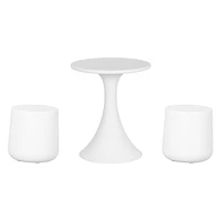 Ensemble table et bancs bistro de la collection Dalya South Shore