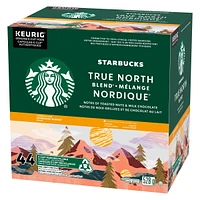 STARBUCKS True North Blend Blonde Roast Ground Coffee K-Cup Pods 44 ct Box