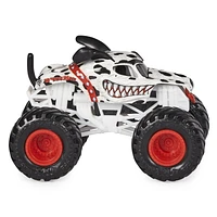 Monster Jam, Monster truck Monster Mutt Dalmatian officiel, véhicule en métal moulé, échelle 1:64