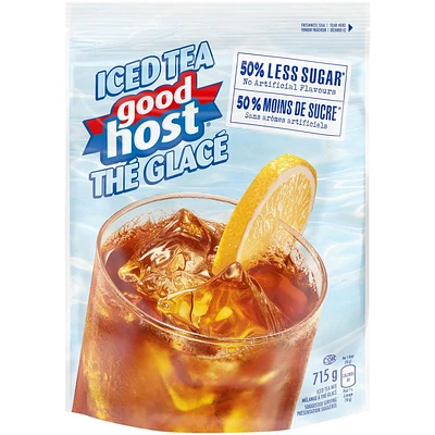 GOODHOST® Iced Tea with 50% Less Sugar 715 g, 715 GR