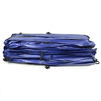 SKYWALKER TRAMPOLINES Rond de 8 pieds, bleu royal, coussin de ressort de remplacement pour trampoline d'extérieur, housse de ressort de sécurité pour trampolines à cadre rond