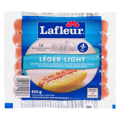 Saucisses légères originales Lafleur 450g