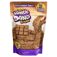 Kinetic Sand Scents, 8oz Chocolate Swirl Scented Kinetic Sand, for Kids Aged 3 and Up