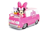 Jada Toys Disney Junior Minnie Mouse Happy Helper Van RC, Pink/White