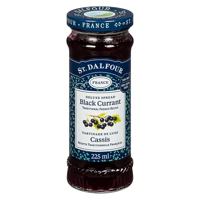 St. Dalfour Blackcurrant Deluxe Spread