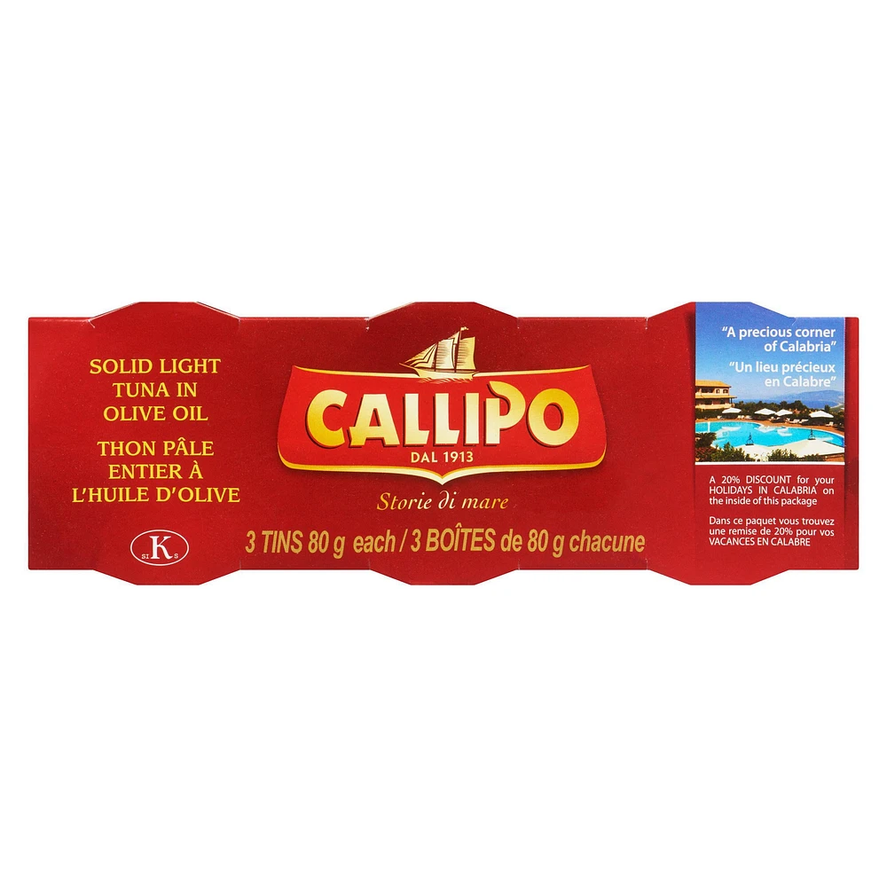 Huile du thon Callipo