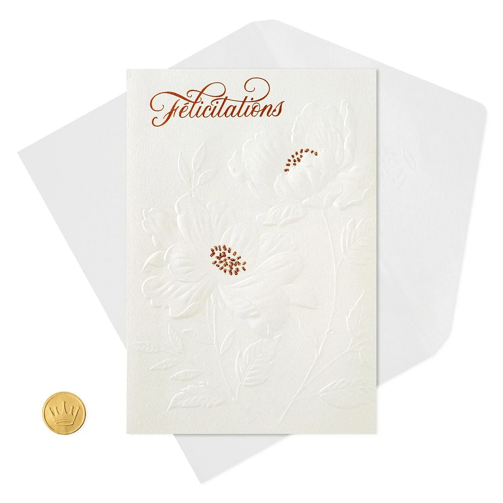 Hallmark Wedding Card, Bridal Shower Card, Engagement Card (Félicitations)