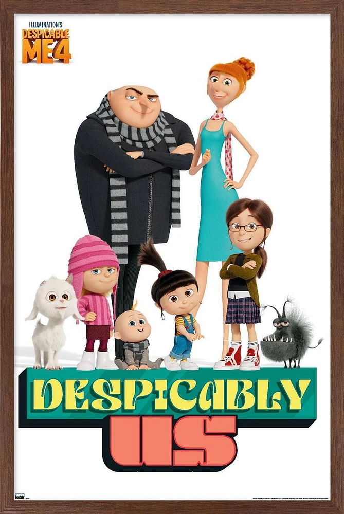 Illumination Despicable Me 4 - Despicably Us Wall Poster