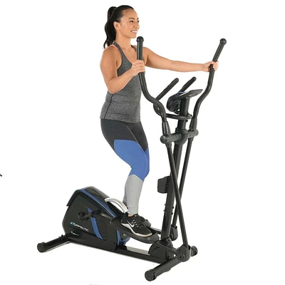 Exerpeutic Magnetic Flywheel Elliptical Trainer Machine for Home Gym with Natural Elliptical Motion, Bluetooth MyCloudFitness tracking and Pulse Rate Grips [4322]