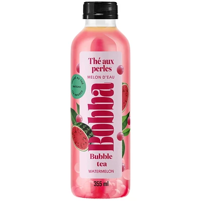 Bobba - Bubble tea prêt à boire - Melon d'eau - 355 ml