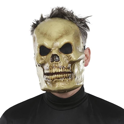 Façon de célébrer adulte unisexe halloween jabber mâchoire bonehead masque accessoire de costume