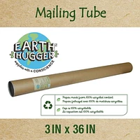 Tube d'expédition Earth Hugger 3 x 36 pouces, paquet de 12