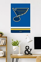 NHL St. Louis Blues - Logo 21 Wall Poster, 22.375" x 34"