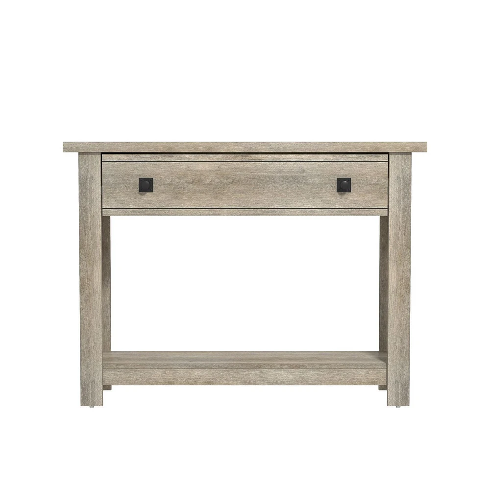 Hillsdale Coover Table console en bois avec 1 tiroir