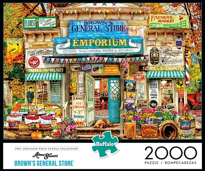 Casse-tête 2000 Piece Brown's General Store Jigsaw de Buffalo Games