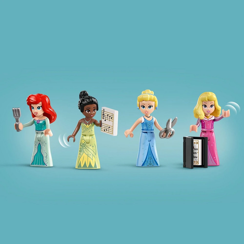LEGO Disney Princess: Disney Princess Market Adventure, Building Playset Toy for Kids, Treasure Map and 4 Mini-Doll Figures, Fairy Tale Toy Gift for Girls and Boys Ages 6 Plus, 43246