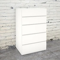 Nexera Paris 5-Drawer Chest, White