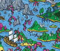 The Happy Isles 1000 Piece Jigsaw Puzzle from The Magic Puzzle Company Series Two