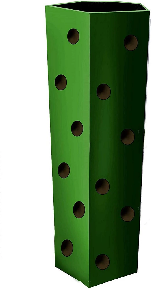 Elgo Irrigation Plantower Jardinière Autonome Vert 122cm