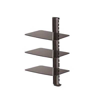 TygerClaw Triple AV Component Shelving Wall Mount