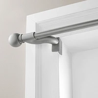 Maytex Smart Rods Twist and Shout Adjustable Tension Window Curtain Rod, Adjusts 48" to 84"