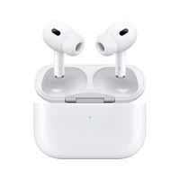 AirPods Pro (2nd generation) with USB-C, Adaptive Audio. Now playing.