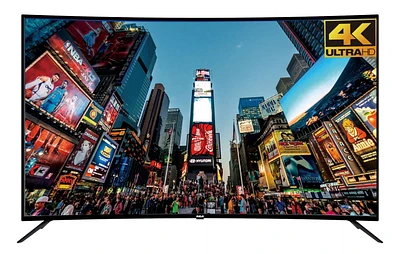 RCA 65" 4K Ultra HD LED Curved  TV, RTUC6520