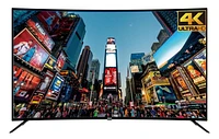 RCA 65" 4K Ultra HD LED Curved  TV, RTUC6520