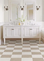 FloorPops Kingsley Natural Peel and Stick Floor Tiles Set of 20