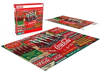 Buffalo Games Le puzzle Americana Coca-Cola Evergreen en 500 pièces