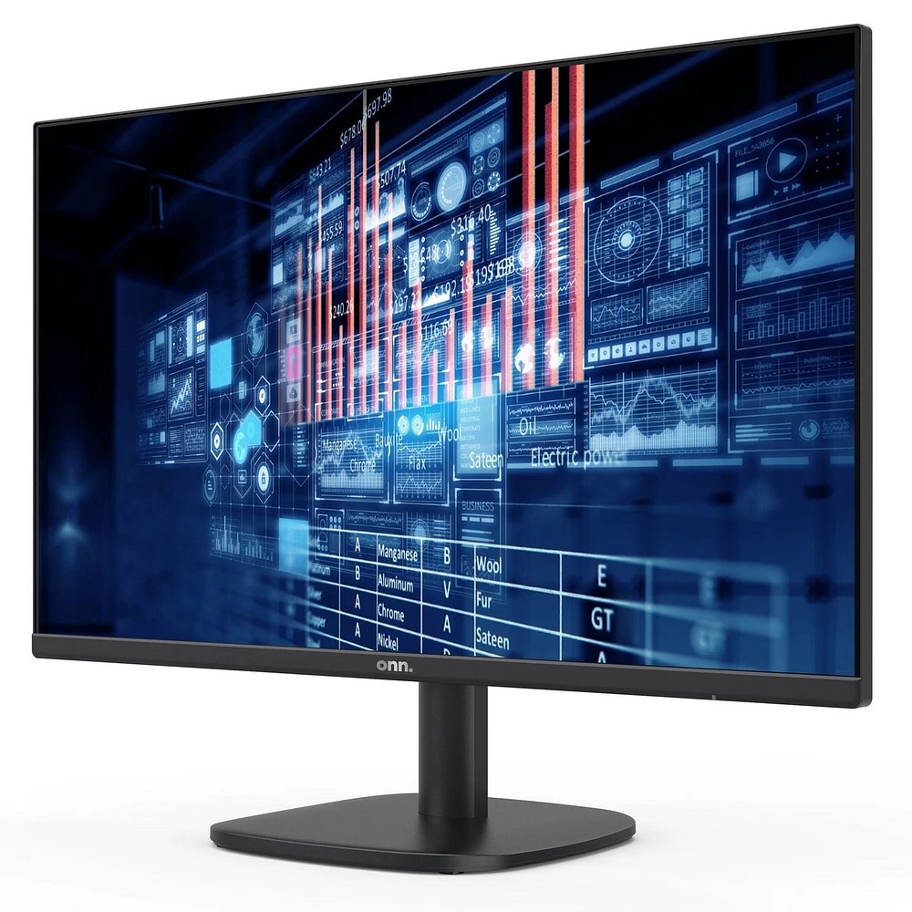 Moniteur HD intégrale à DEL, 1080p, 100Hz, sans cadre de 22 po/55,9 cm, 100140681 de onn.