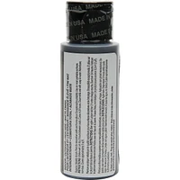 Peinture acrylique fini mat métallique brossé FolkArt (59 ml), Noir