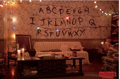 Netflix Stranger Things - Alphabet Wall Poster, 22.375" x 34"