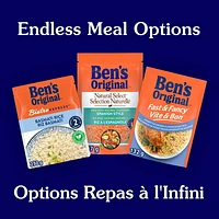 BEN'S ORIGINAL FAST & FANCY Homestyle Chicken Flavour & Wild Rice, 132g pouch, Perfect Every Time™