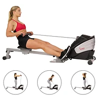 Rameur magnétique à double fonction SF-RW5622 de Sunny Health & Fitness