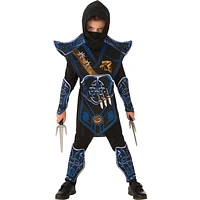 Déguisement Garçon Ninja De Bataille Bleu