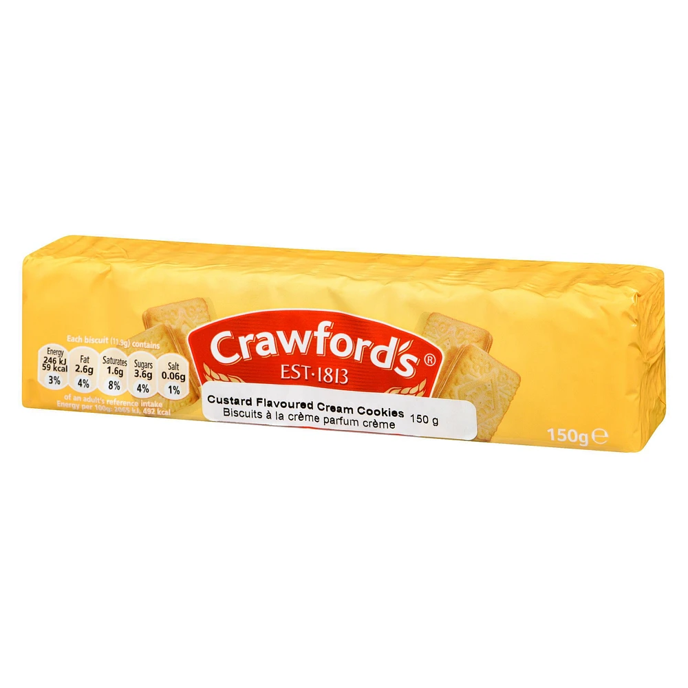 Crawford's Custard Cream Biscuits