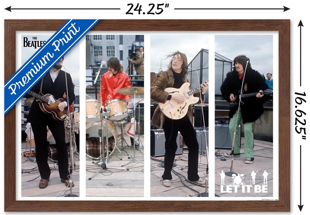 The Beatles - Let It Be Bars Wall Poster