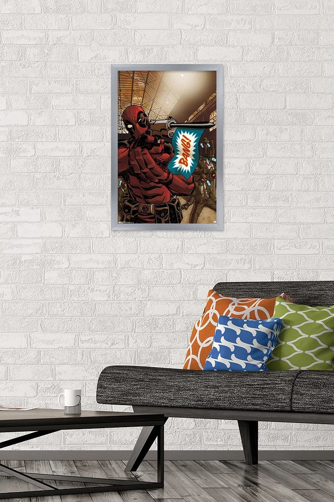 Marvel Comics - Deadpool - Bang Wall Poster, 22.375" x 34"