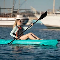 Lifetime Daylite 80 Sit-On-Top Kayak, bleu sarcelle (pagaie incluse)