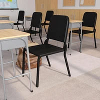 Flash Furniture Hercules Series Black High Density Stackable Melody Band/Music Chair