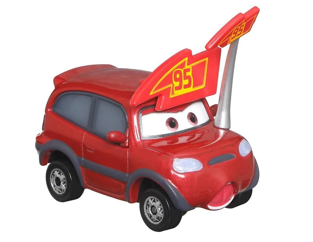 Timothy Twostroke véhicule à l'échelle 1:55 inspirés du film Cars 3 de Disney•Pixar