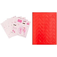 Cartes de Saint-Valentin à autocollants Barbie,  Activité autocollants, Multi-couleurs, 16 Compte