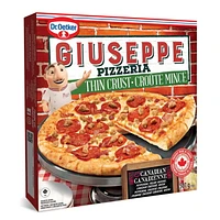 Dr. Oetker Giuseppe Pizzeria Pizza canadienne à croûte mince 501g
