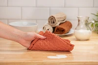 Mainstays 4 Pieces, Waffle Dishcloths, Tan, 4 PACK WAFFLE DISH CLOTH - BEIGE