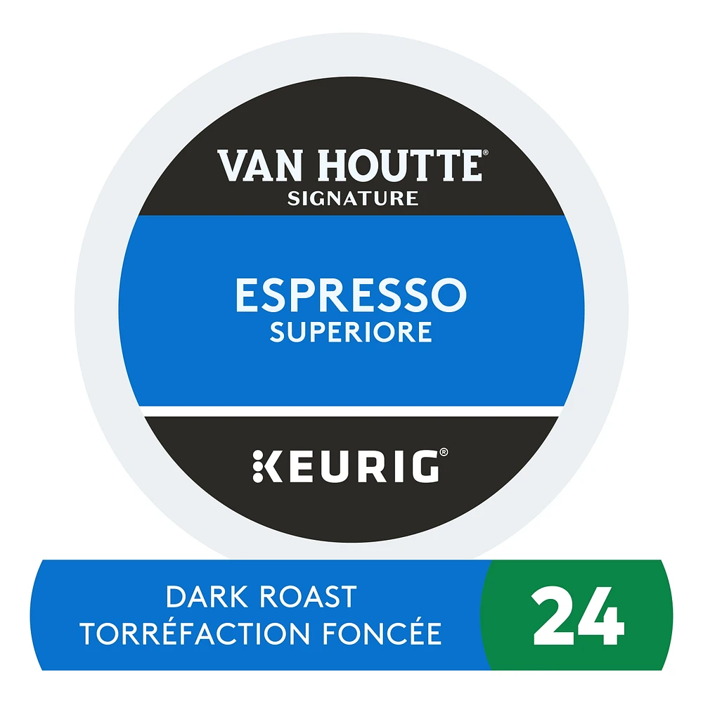 Van Houtte® Espresso Superiore Fair Trade Dark Roast Keurig® K-Cup® Pod, K-Cup® pods