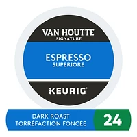 Van Houtte® Espresso Superiore Fair Trade Dark Roast Keurig® K-Cup® Pod, K-Cup® pods